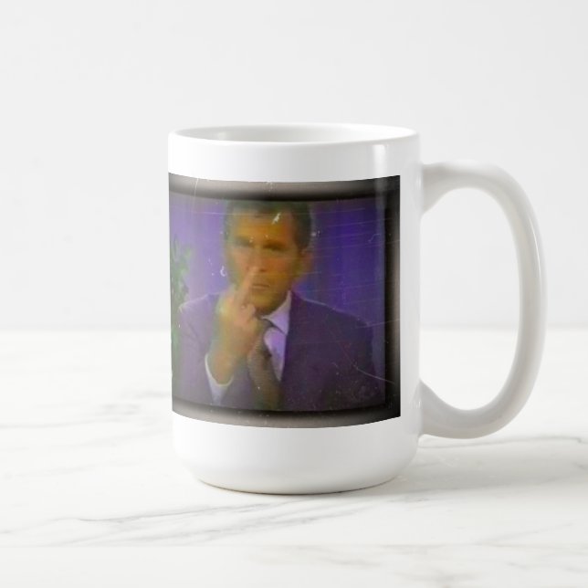 Mug Doigt moyen de George Bush (Droite)
