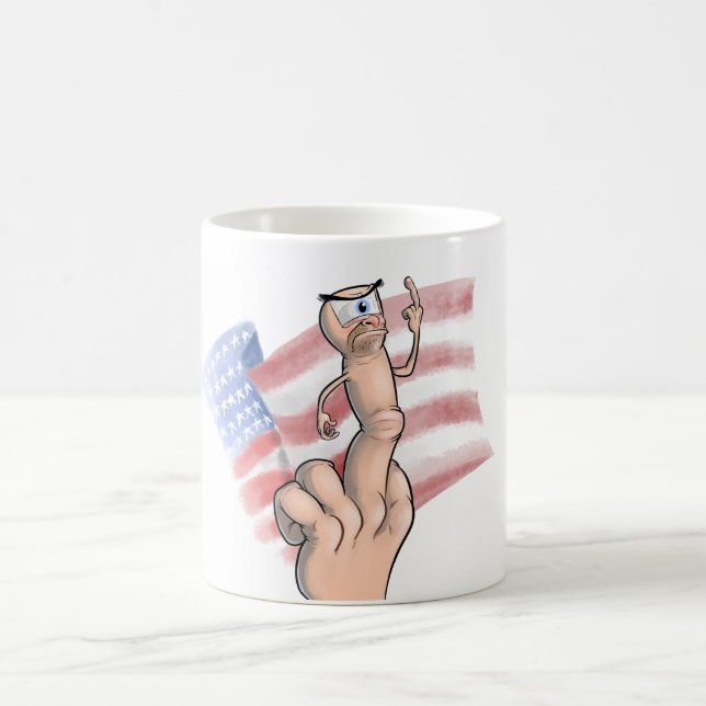 Mug Doigt moyen patriotique (Centre)
