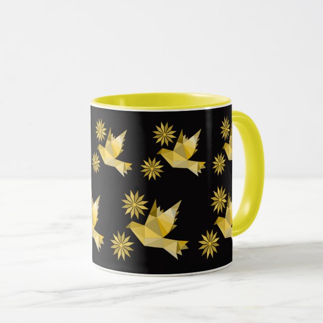MUG D'OISEAU CRÉATIF POUR LE PRÉSENT (Devant droit)