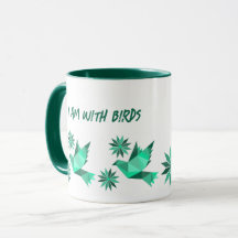 MUG D'OISEAU CRÉATIF POUR LE PRÉSENT