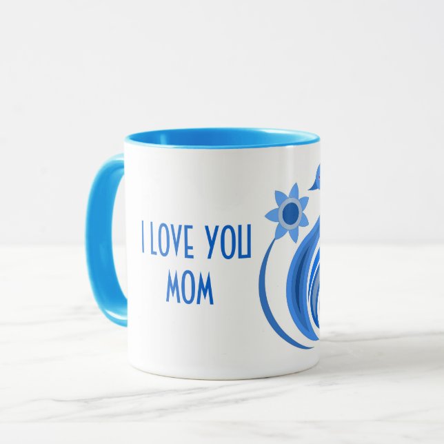 MUG D'OISEAU CRÉATIF POUR LE PRÉSENT (Devant gauche)