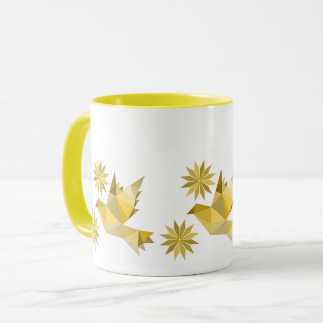 MUG D'OISEAU CRÉATIF POUR LE PRÉSENT (Devant gauche)