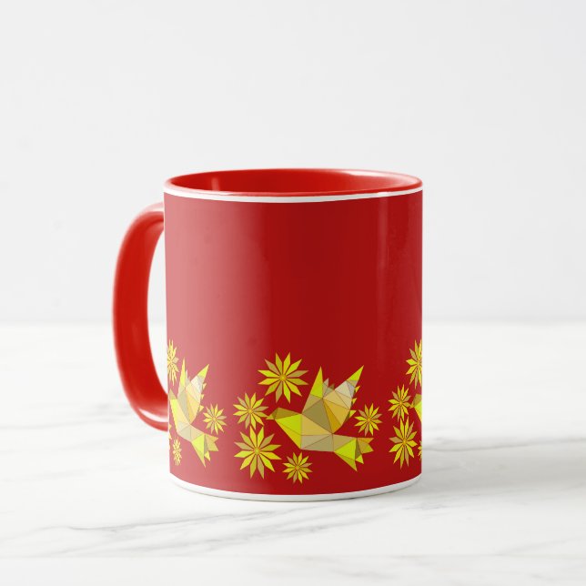MUG D'OISEAU CRÉATIF POUR PRÉSENTER N'IMPORTE QUI (Devant gauche)