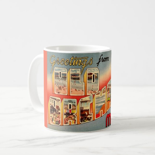 Mug d'Old Orchard Maine (Devant gauche)