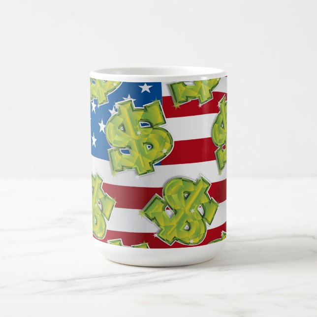 Mug Dollar américain (Centre)
