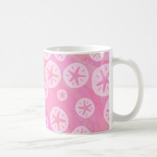 Mug Dollar de sable blanc et rose