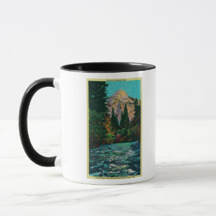 Mug Dôme du nord et rivière de Merced des îles