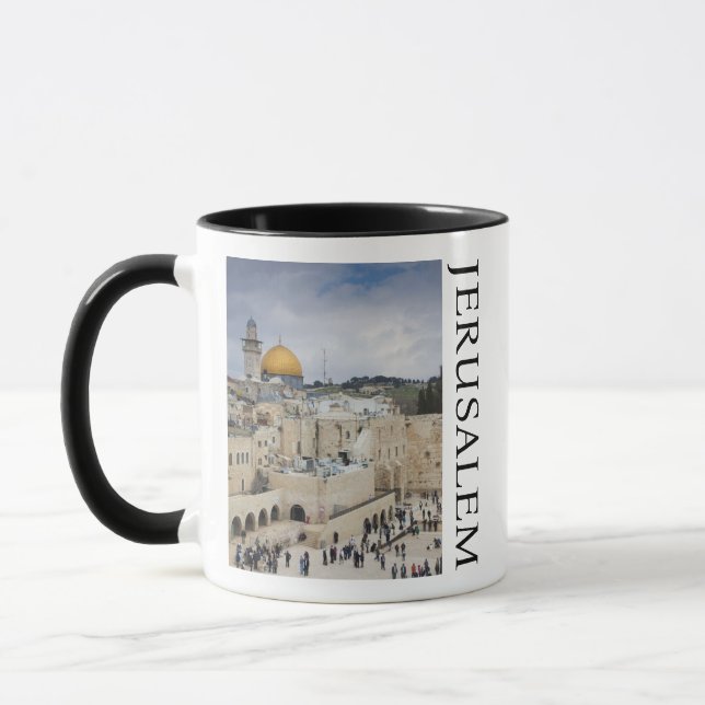Mug Dôme du Rocher | Esplanade du Mur occidental, Jéru (Gauche)