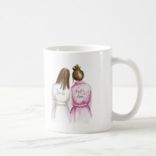 Mug Domestique de domestique de brune de jeune mariée