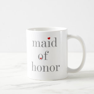 Mug Domestique des textes d'honneur grise