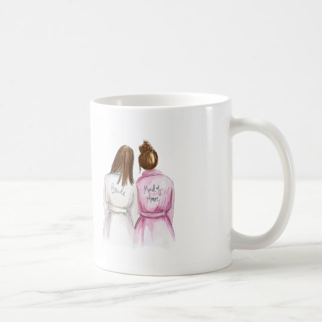 Mug Domestique d'honneur ? Domestique auburn de petit (Droite)