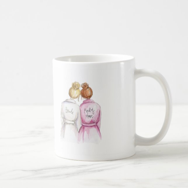 Mug Domestique d'honneur ? Domestique rouge de petit (Droite)