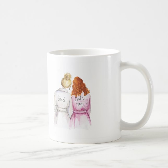 Mug Domestique d'honneur ? Le rouge blond de jeune (Droite)