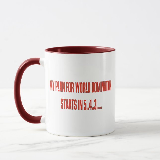 Mug Domination mondiale (Gauche)