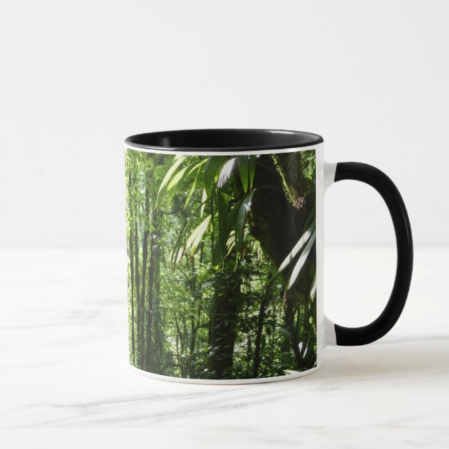 Mug Dominicain Forêt de pluie II Vert tropical (Droite)