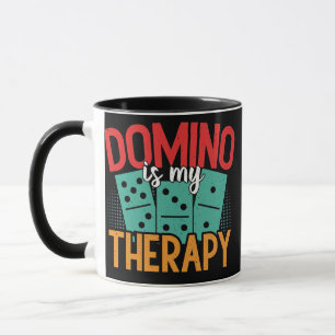 Mug Domino Est Ma Thérapie Dominos Maître Joueurs De J