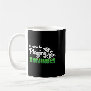 Mug Domino Tile Board Player Je préfère jouer Domin