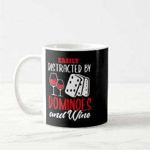 Mug Dominoes Shirt Funny Vin Lover Jeu Dominos Jouer