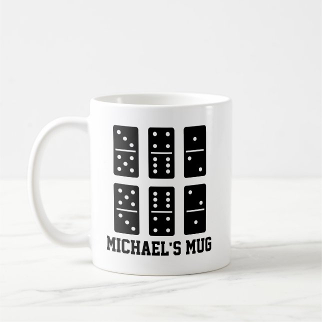 Mug Dominos Board Game Gift (Gauche)
