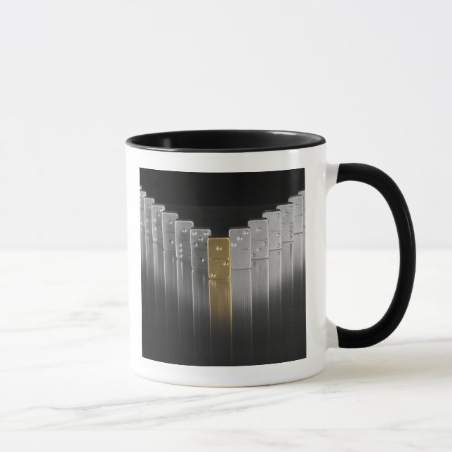 Mug Dominos d'or et d'argent (Droite)