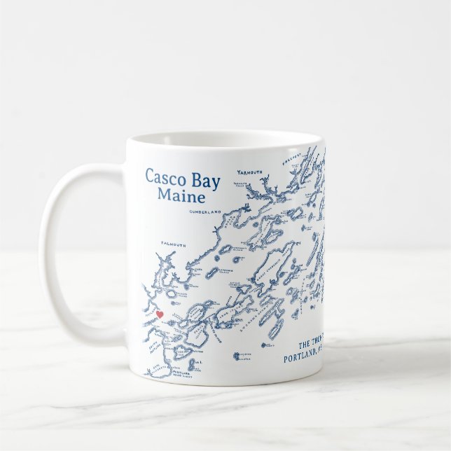 Mug Don Casco Bay Maine (Gauche)