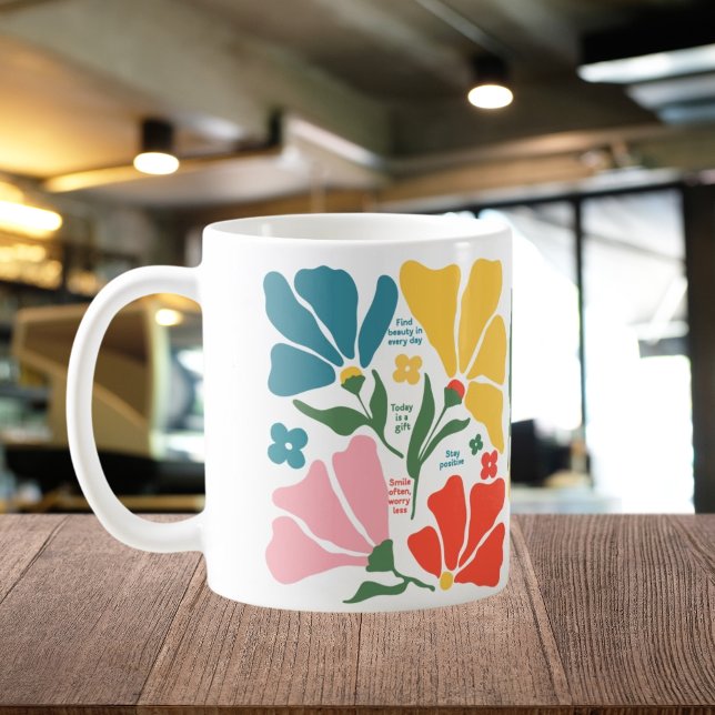 Mug Don d'affirmation de l'enseignant, éducateur flora (Créateur téléchargé)