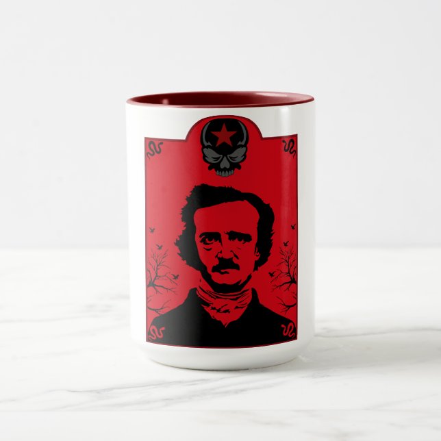 Mug Don d'art Edgar Allan Poe (Centre)