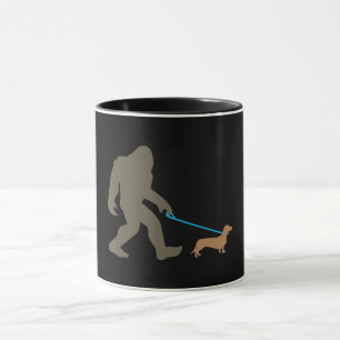 Mug Don de chien   Bigfoot Walking Dachshund