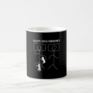 Mug Don de chien Couches Avec Français