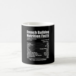 Mug Don de chien French Bulldog Nutrition Facts