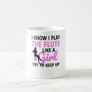 Mug Don De Joueuses De Flûte Pour Femmes  Flute Fluti