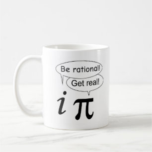 Mug Don de l'enseignant en mathématiques : i vs Pi