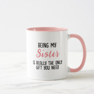 Mug Don de Soeur Gift de Soeur Gift de Frère