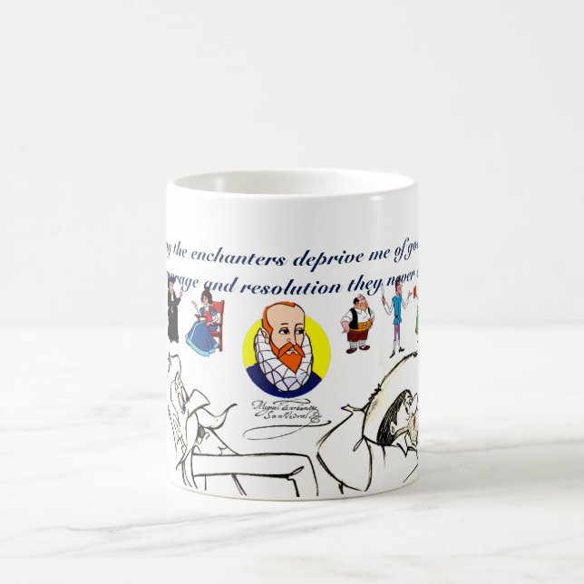 Mug DON DON QUICHOTTE et AMIS (400 ans) (Centre)