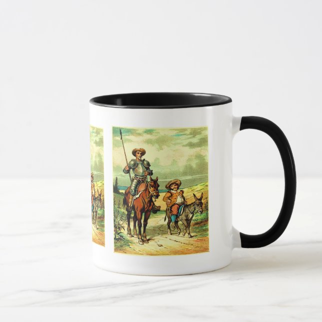 Mug Don don Quichotte et Sancho Panza (Droite)