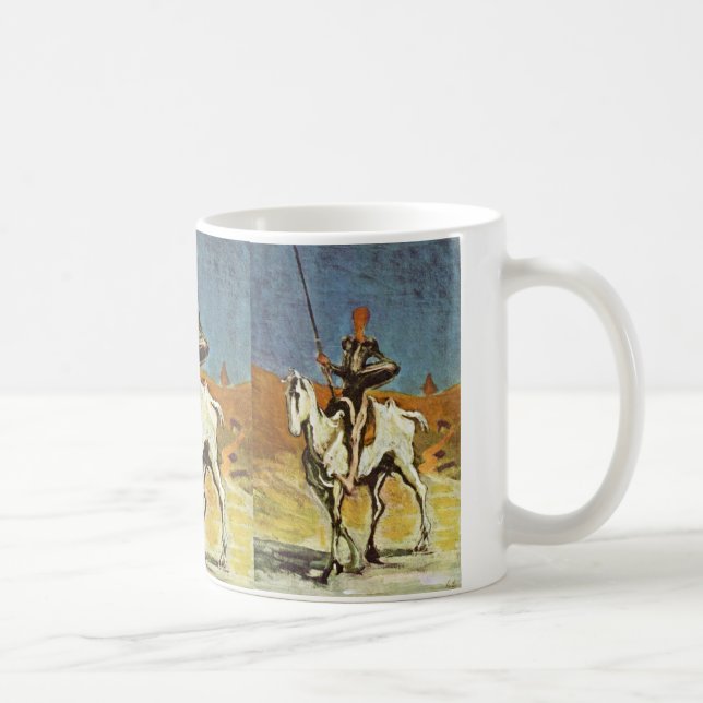 Mug Don don Quichotte et Sancho Panza par Daumier (Droite)