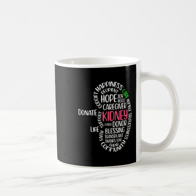 Mug Don d'un organe de transplantation de sensibilisat (Droite)