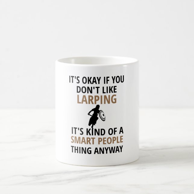 Mug Don Larping| Jeu de rôle d'action en direct Larper (Centre)
