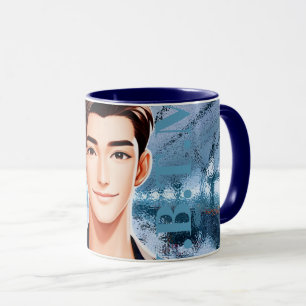 Mug Donald. Conception de caractères Animée