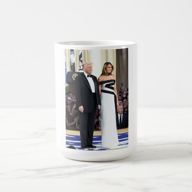 Mug Donald et Melania Trump en premier couple 2025 (Centre)