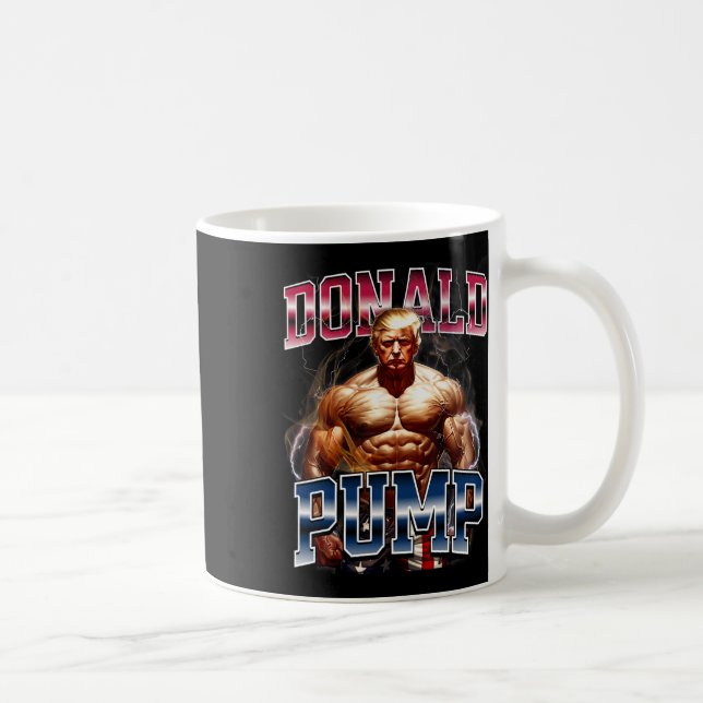 Mug Donald Pump Mème drôle (Droite)
