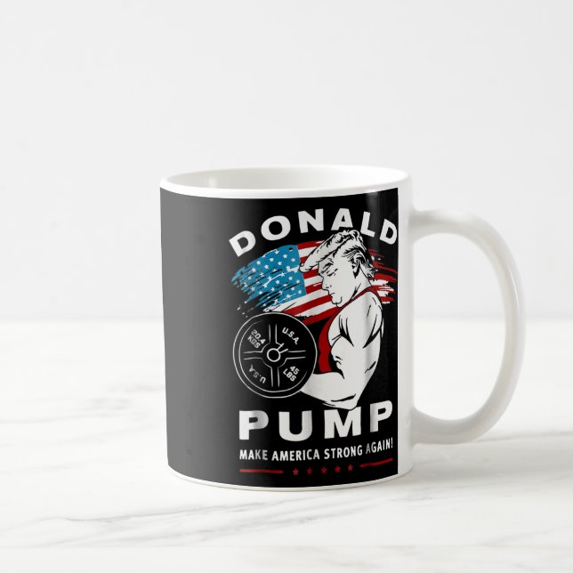 Mug Donald Pump renforce à nouveau l'Amérique (Droite)