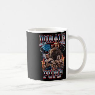 Mug Donald Pump Trump Gym Pump Couverture de pompe