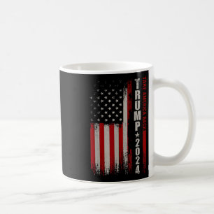 Mug Donald Trump 2024 Reprendre le drapeau américain à
