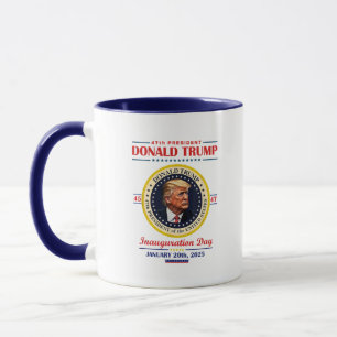Mug Donald Trump 2025 Jour de l'investiture présidenti