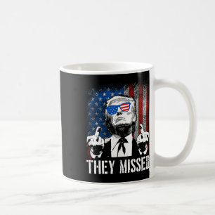 Mug Donald Trump a manqué Trump 2024 États-Unis Amériq