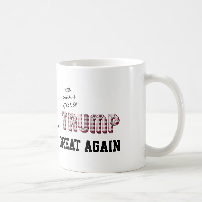 Mug Donald Trump Amérique regagnera la 45e présidence  (Droite)