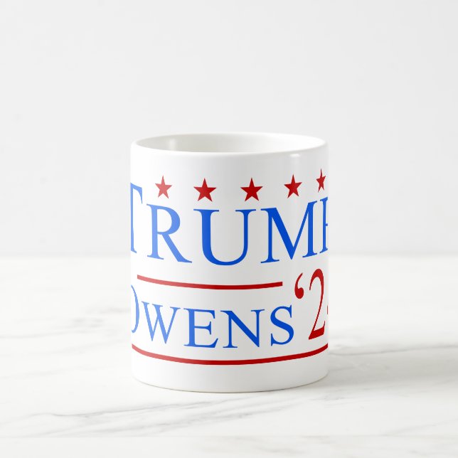 Mug Donald Trump & Candace Owens 2024 Élection américa (Centre)