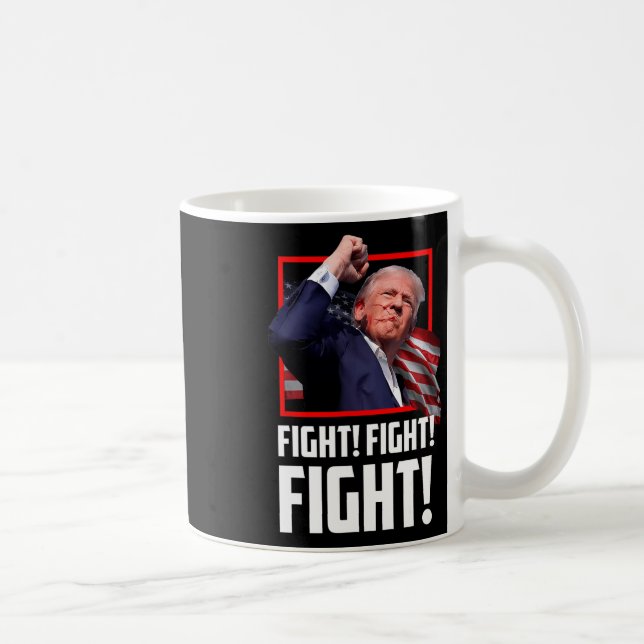 Mug Donald Trump combat les combattants et les partisa (Droite)