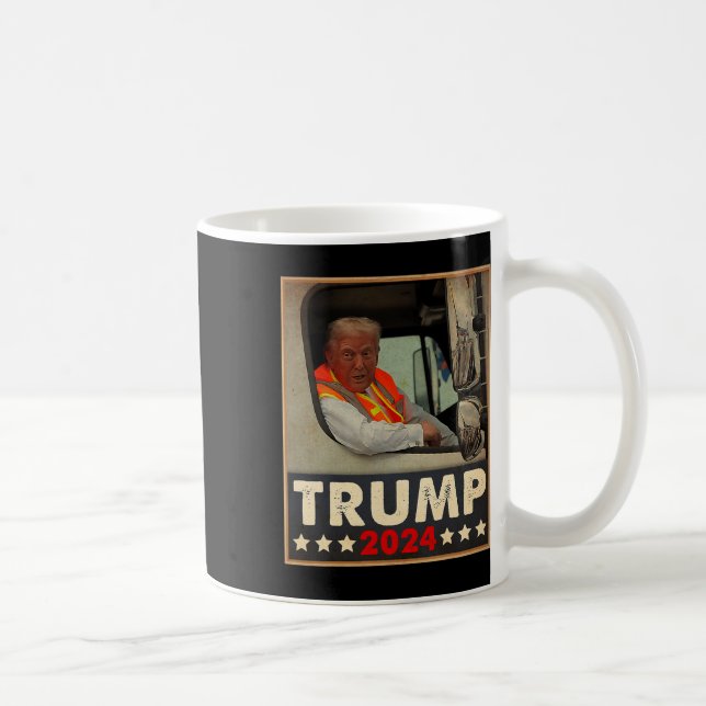 Mug Donald Trump Dans Garbage Truck Team Garbage For T (Droite)